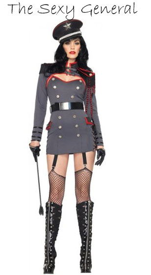 sexy military costume for women