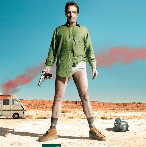 Walter White in Underwear