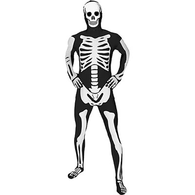 Men's Skeleton Morphsuit Halloween Costume