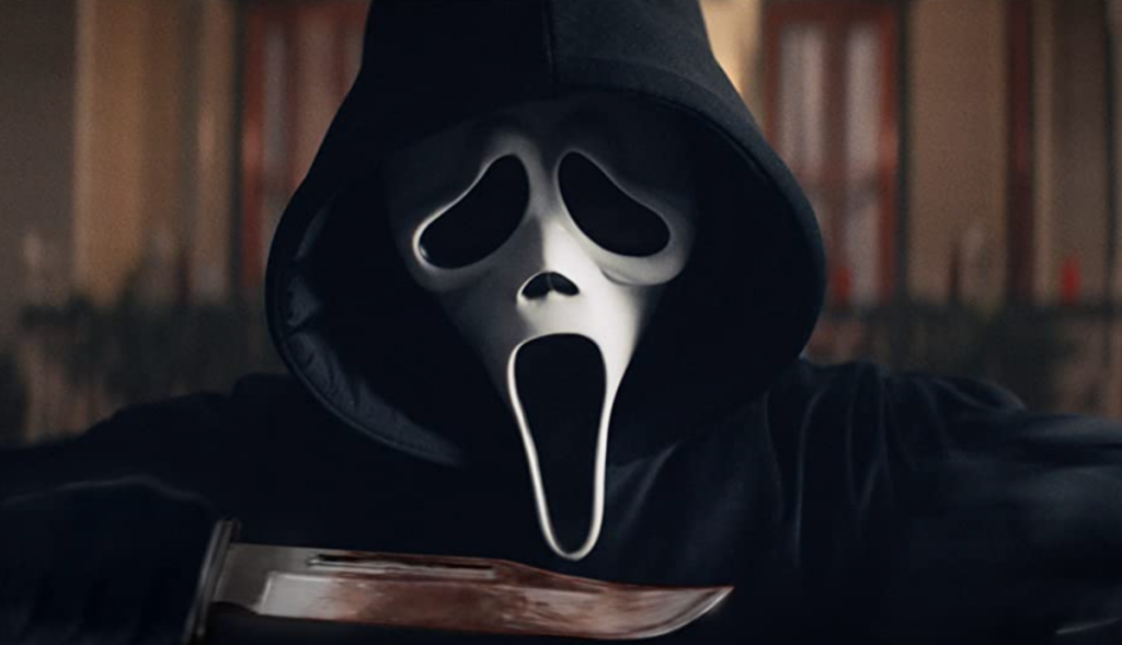 scream 1996 bloody knife ghostface mask halloween costume for 2023